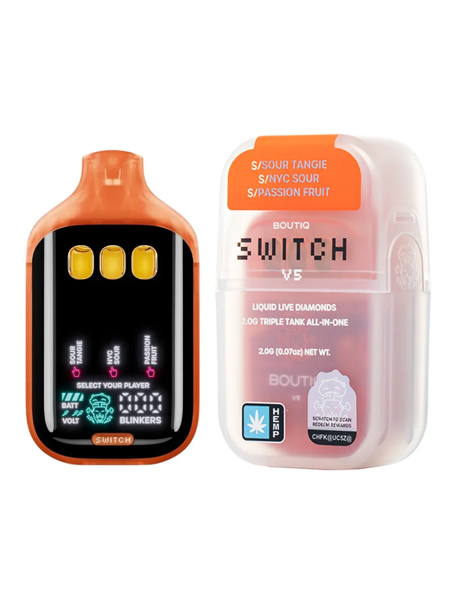 Sour Tangie x NYC Sour x Passion Fruit Boutiq V5 Disposable